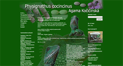 Desktop Screenshot of agamakocicinska.cz